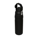 Черна термо бутилка от неръждаема стомана 700 ml IceFlow™ Bottle Fast Flow Black – Stanley