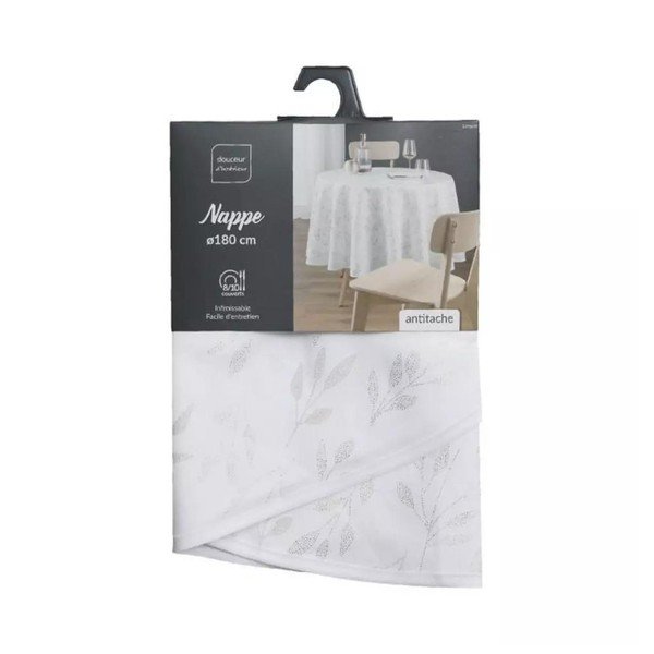 Покривка за маса ø 180 cm Lonigold – douceur d'intérieur