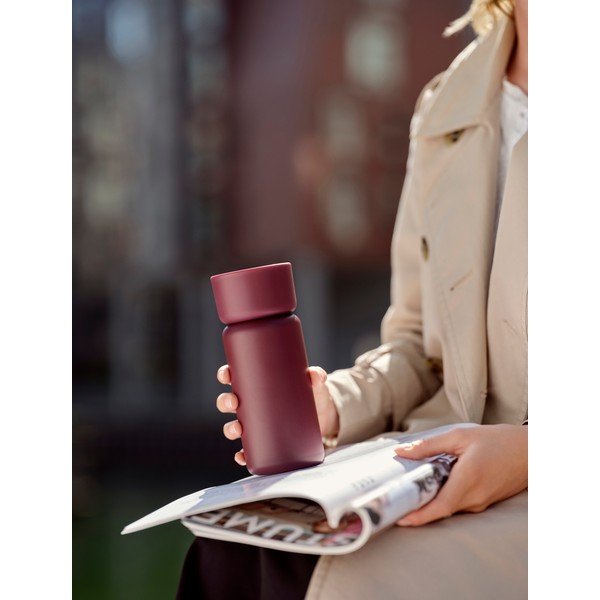 Бордо термочаша от неръждаема стомана 400 ml Singles – Zone-image-1