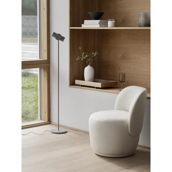 Сива LED затъмняваща се подова лампа (височина 130 cm) Stage – Blomus-image-2