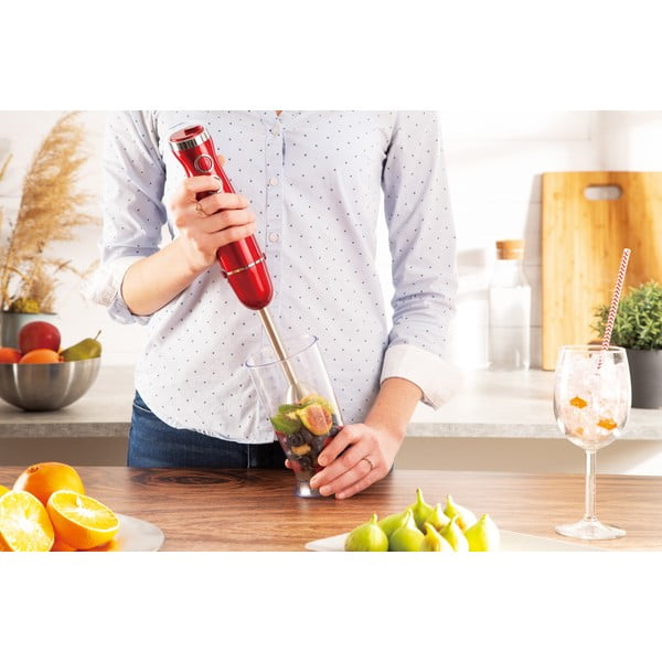 Червен пръчков миксер Burgundy Metallic Line - BerlingerHaus-image-4