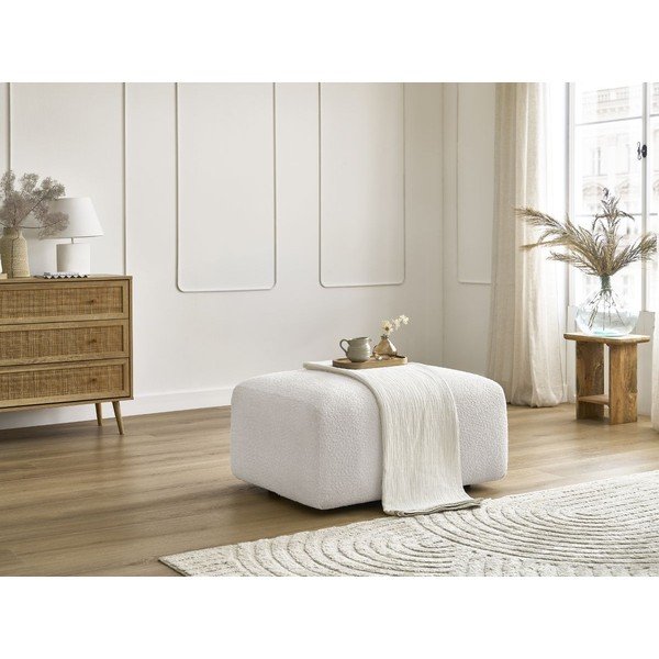 Бяла табуретка  от букле Tina – Bobochic Paris-image-1