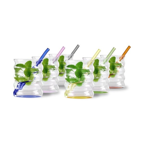 Стъклени чаши в комплект 6 бр. от боросиликатно стъкло 350 ml Volo – Vialli Design
