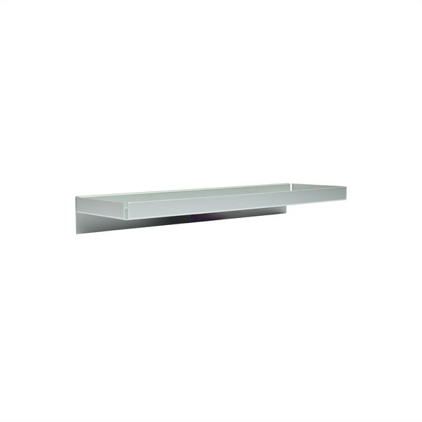 Метален стенен рафт в сребрист цвят 50 cm Bakku – OYOY Living Design