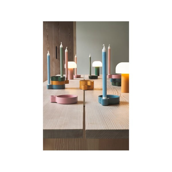 Бяло-зелена LED настолна лампа (височина 22,5 cm) Styles – Villa Collection-image-3