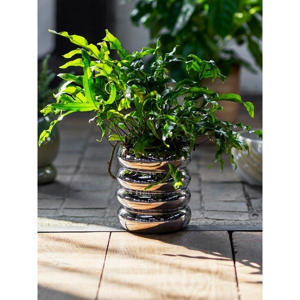 Глинено покритие за кашпа ø 16 cm Shine – Bloomingville-image-1