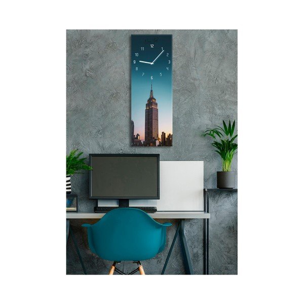 Стенни часовници Glassclock Manhattan, 20 x 60 cm - Styler-image-1