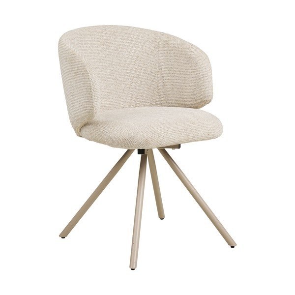 Бежов тапициран трапезен стол Fulham – House Nordic