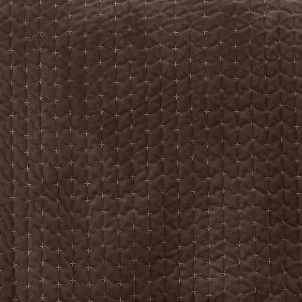 Тъмнокафяво капитонирано покривало за легло 240x260 cm Attica Velvet – Bianca-image-2