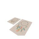 Бежови килими за баня в комплект от 2 бр. 60x100 cm – Mila Home