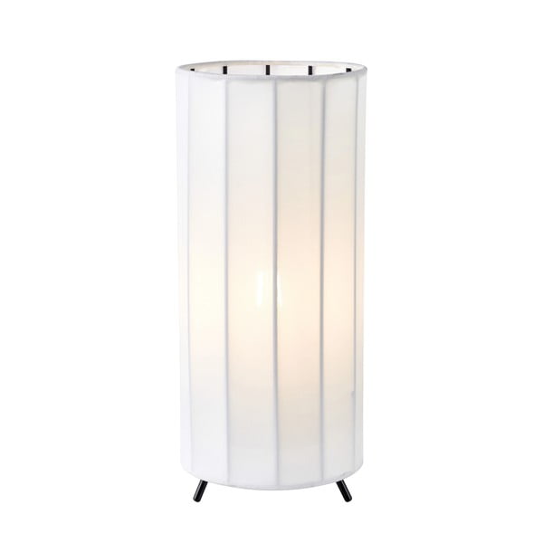 Черно-бял настолна лампа с текстилен абажур (височина 31,5 cm) Hikari – Markslöjd