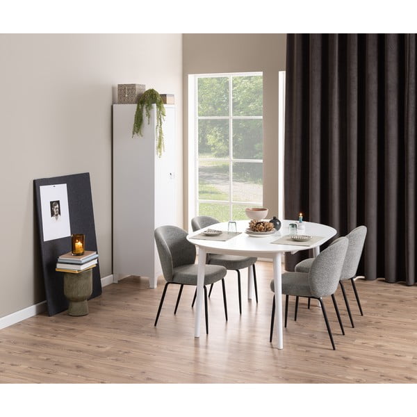 Сиви трапезни столове в комплект от 2 Patricia - Actona-image-1
