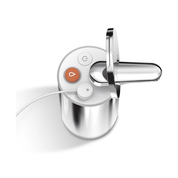 Автоматичен стоманен дозатор за сапун в сребристо 266 ml - simplehuman-image-4