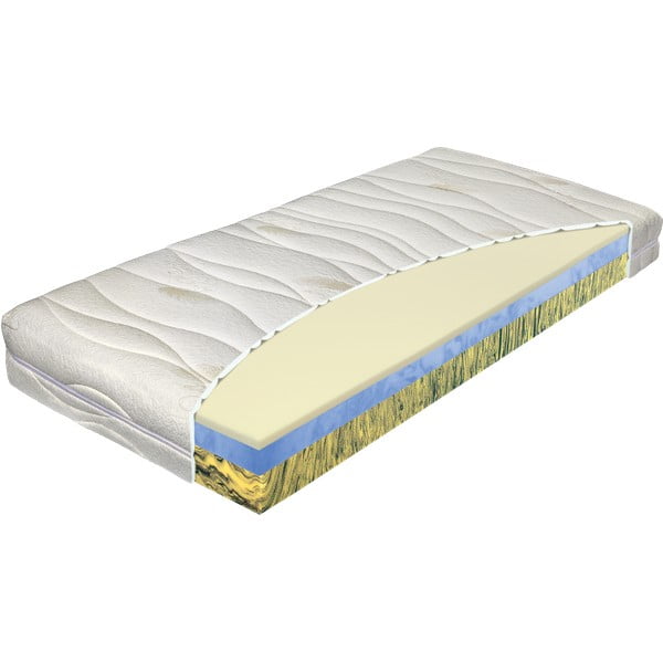 Двустранен матрак от твърда/мека пяна 120x200 cm Camille - Materasso-image-1