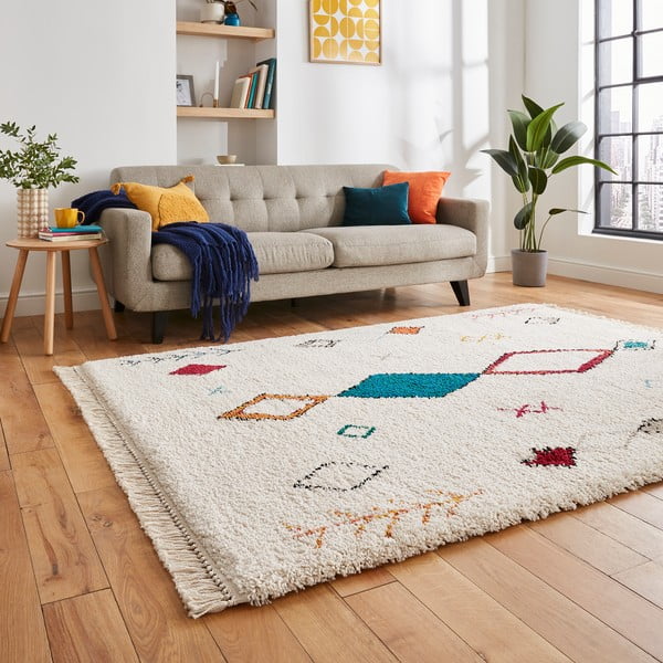 Бежов килим 170x120 cm Boho - Think Rugs-image-2