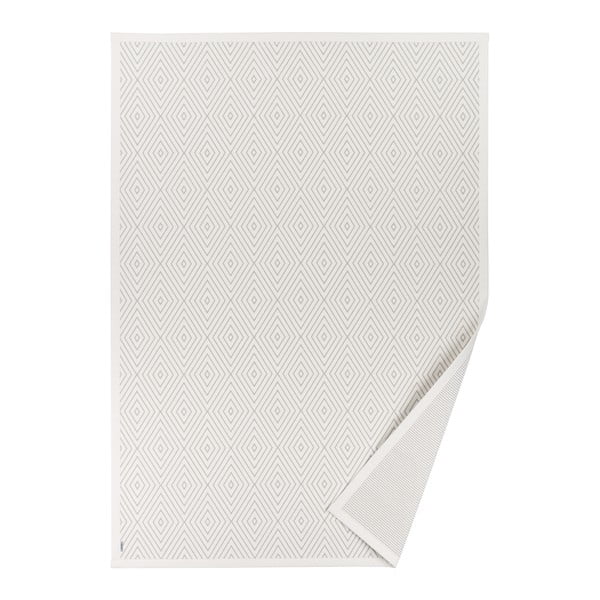 Бял двустранен килим Бял, 100 x 160 cm Kalana - Narma