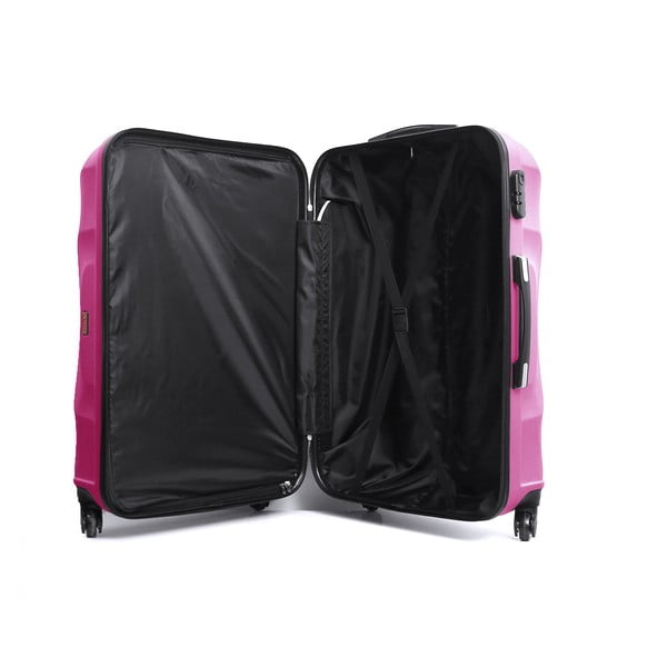 Розов куфар с количка Moscou-e, 30 л - Hero-image-1