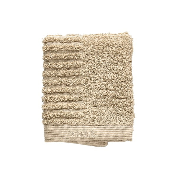 Бежова памучна кърпа 30x30 cm Classic - Zone