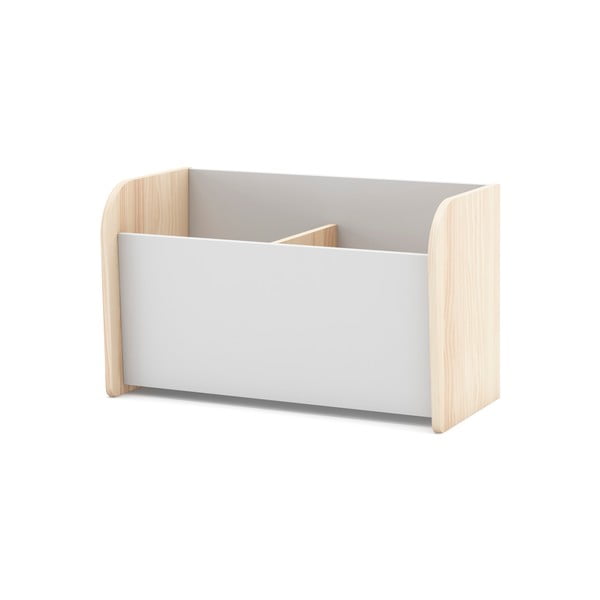 Бяла детска библиотека 70x42 cm Esteban – Marckeric-image-2