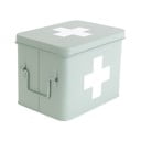 Метален шкаф за лекарства в ментовозелен цвят Медицина, ширина 21,5 cm - PT LIVING