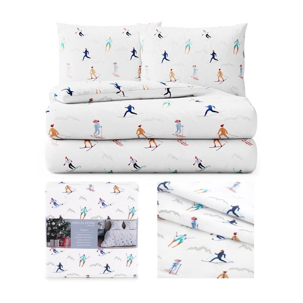 Фланелно спално бельо за двойно легло , 200 x 200 cm Snuggy Aspen - AmeliaHome-image-2