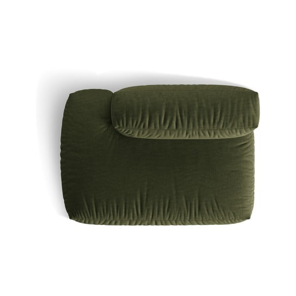 Зелен модул за диван (ляв ъгъл) Martina – Micadoni Home-image-3