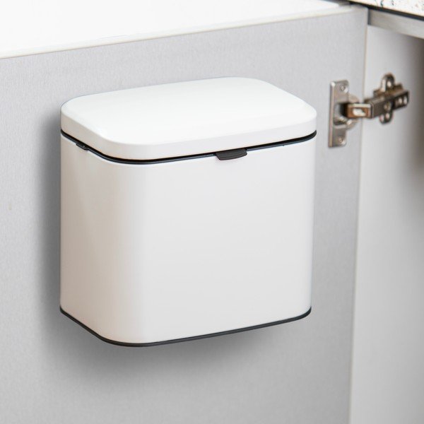 Бял контейнер за компостируеми отпадъци 4 l Essentials – Ladelle-image-4