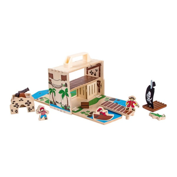 Дървена играчка Пиратски остров - Legler