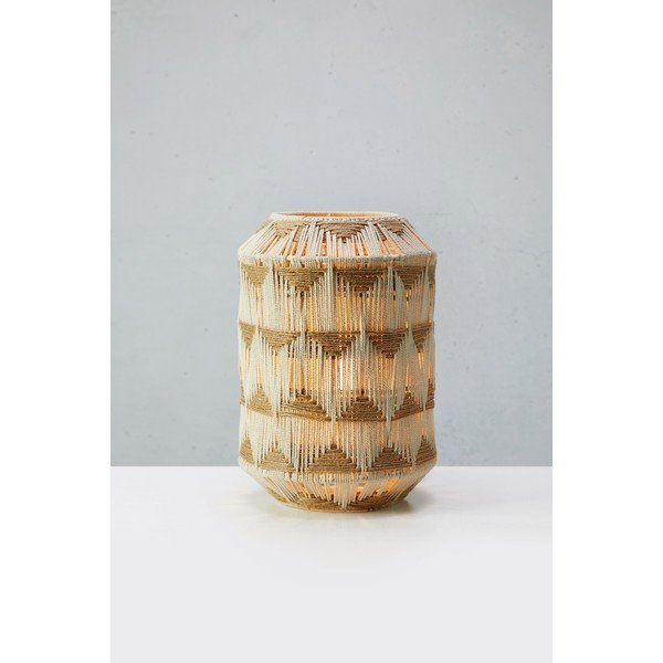 Настолна лампа в естествен цвят с текстилен абажур/с абажур от юта (височина 35 cm) Ano – Markslöjd-image-3