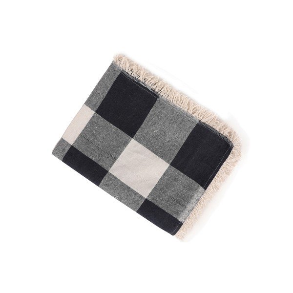 Памучно одеяло EnLora Home Тъмно синьо, 160 x 220 cm Dama - Mijolnir-image-3