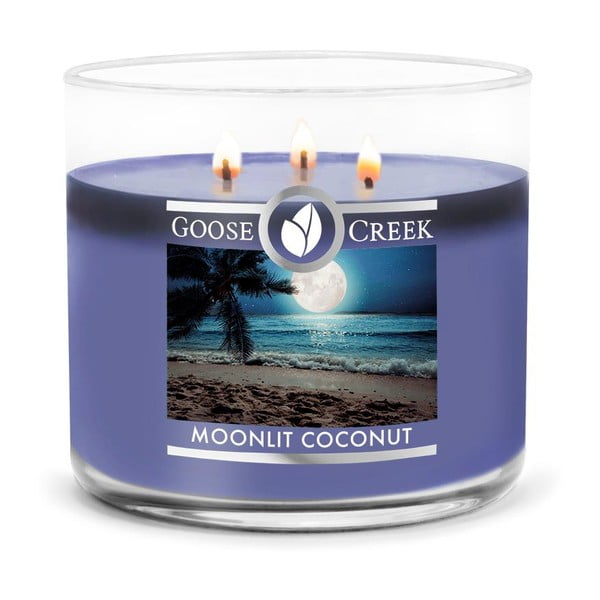Ароматна свещ в кутия , 35 часа време за горене Moonlit Coconut - Goose Creek