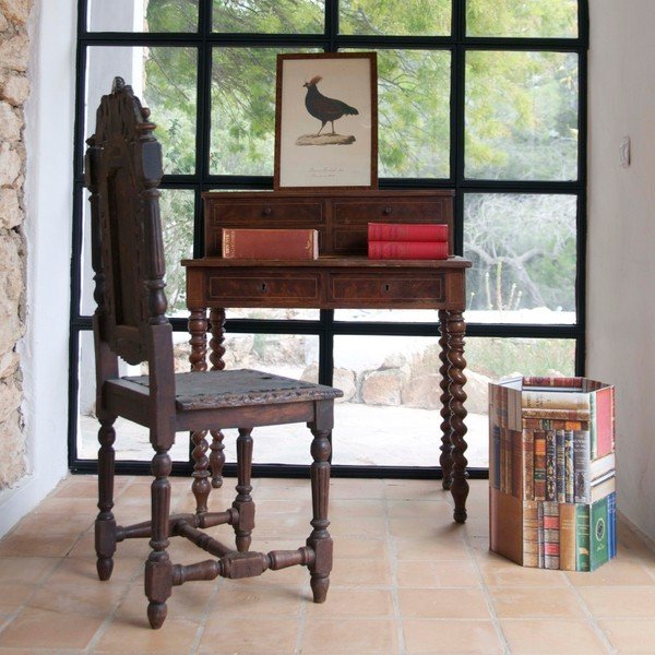Картонено кошче за отпадъци Книги - Dutch Design-image-3