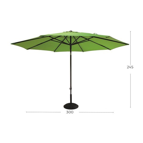 Зелен чадър , ø 300 cm - Hartman-image-1