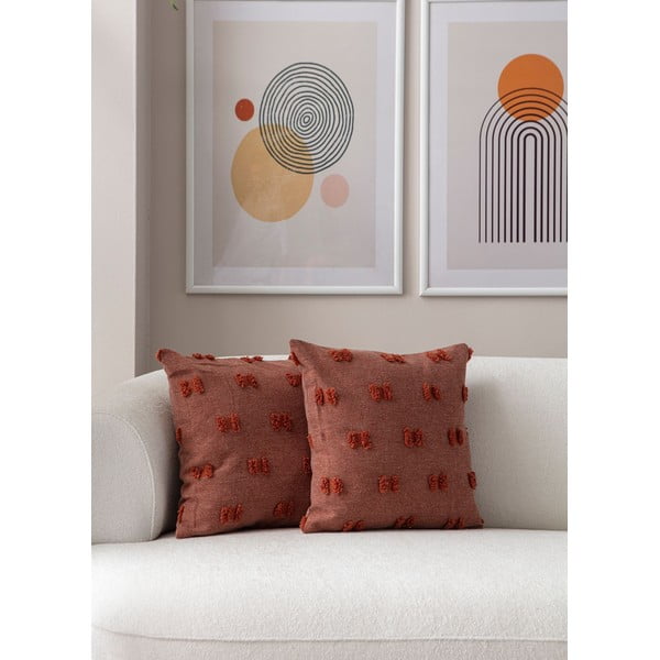 Калъфки за възглавници в комплект от 2 бр. 43x43 cm Tuffet – Mioli Decor-image-3