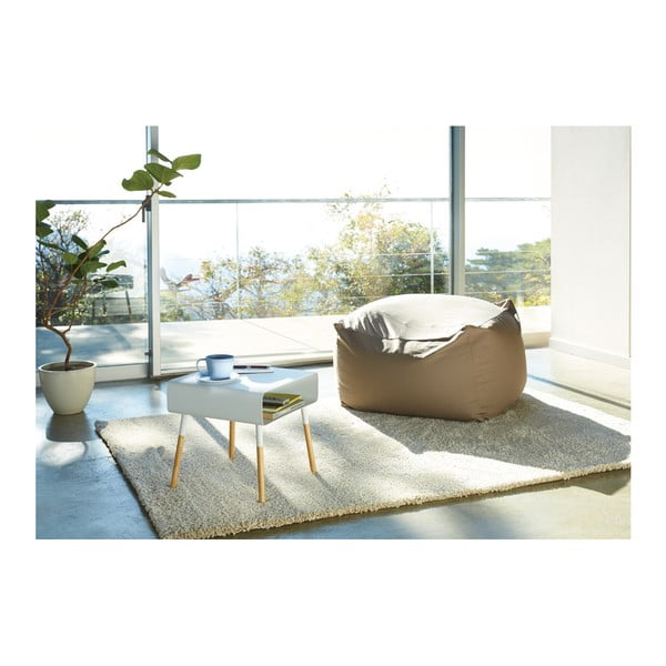 Бяла масичка за кафе , височина 35 cm Plain - YAMAZAKI-image-1