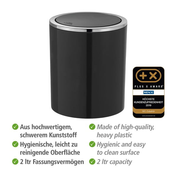 Черно кошче за отпадъци , 2 л Inca - Wenko-image-4