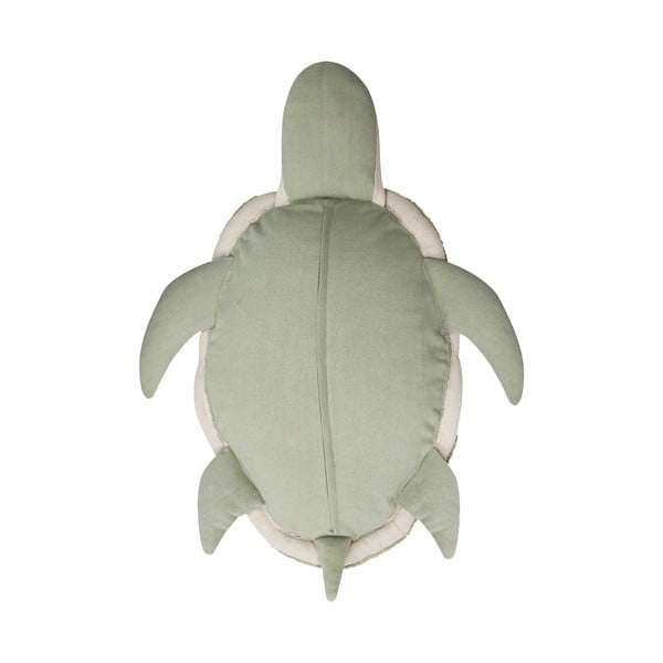 Зелен/кремав детски пуф Mrs. Turtle – Lorena Canals-image-3