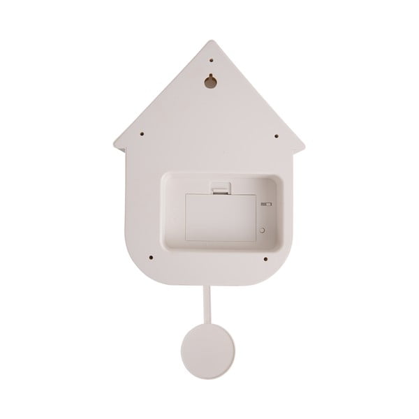 Бял стенен часовник , 21,5 x 41,5 cm Modern Cuckoo - Karlsson-image-3