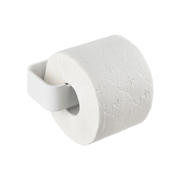 Бял стенен метален държач за тоалетна хартия Ume – Zone