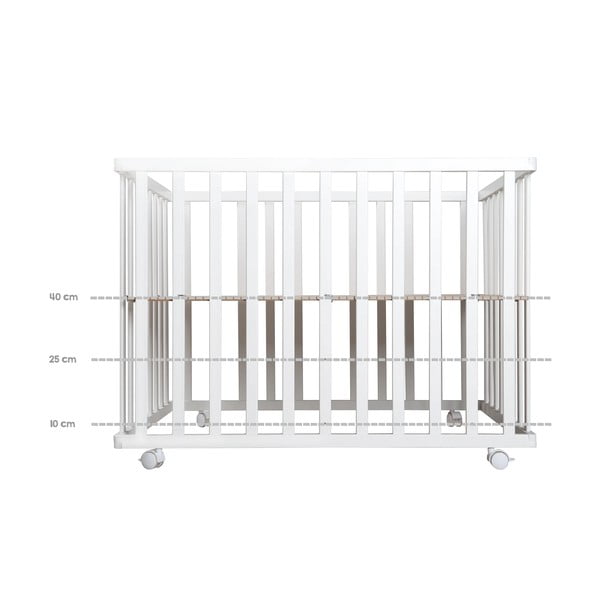 Бяла кошара за игра 100x75 cm Sternenzauber - Roba-image-2