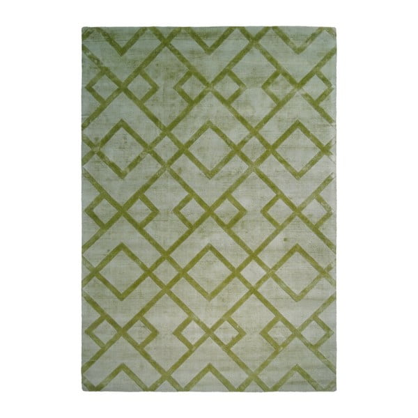 Зелен килим, гланц, 120 x 170 cm - Kayoom