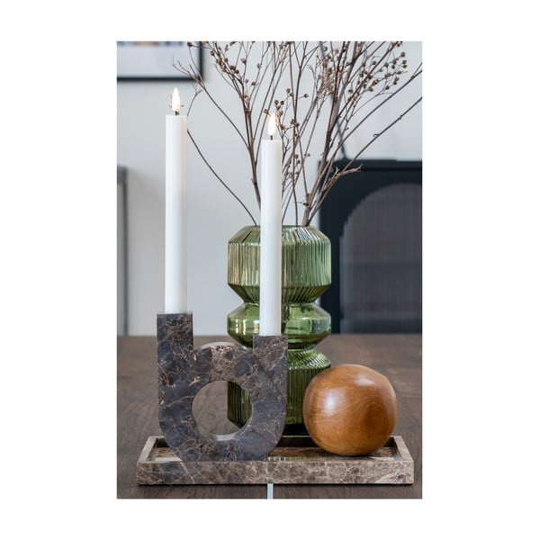 Зелена стъклена ваза - House Nordic-image-2