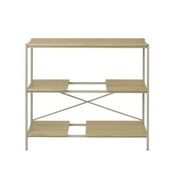 Стелаж от декор от дъб  в естествен цвят 105x92x40 cm Sukoya – Blomus