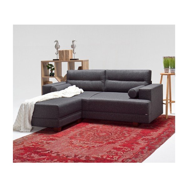 Сив диван с отоманка Ivett - Balcab Home-image-4