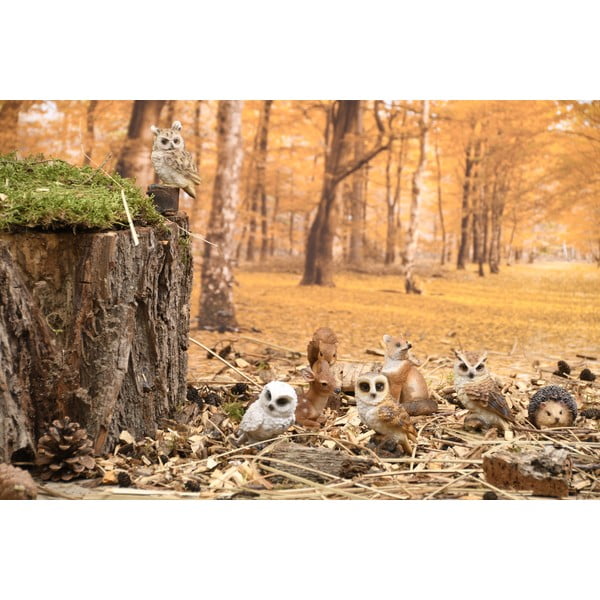 Градински свещи в комплект 4 бр. от полирезин Forest – Esschert Design-image-1