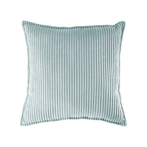 Детска възглавница за диван от рипсено кадифе в цвят мента Block – Wigiwama
