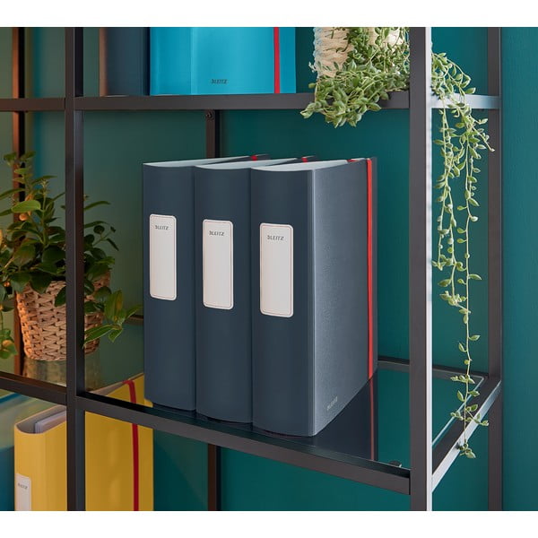 Сива папка с лост, A4 Cosy - Leitz-image-3