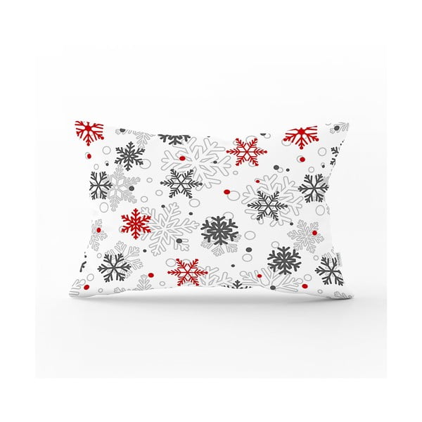 Коледна калъфка за възглавница Червена Коледа, 35 x 55 cm - Minimalist Cushion Covers