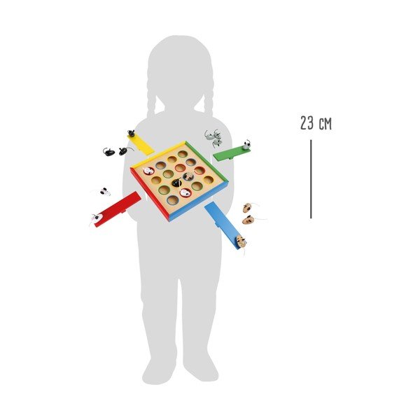 Дървена настолна игра Скачащи мишки - Legler-image-2
