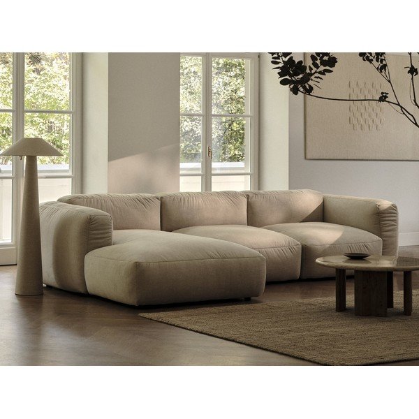 Зелен кадифен модул за диван (променлив) Martina – Micadoni -image-1